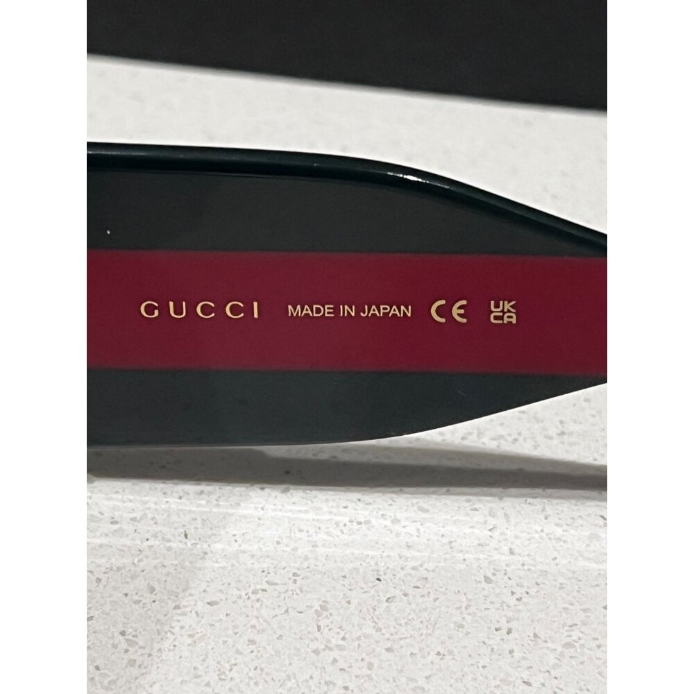 Gucci Pop Web Gg1860s Rectangular Sunglasses New - image 8